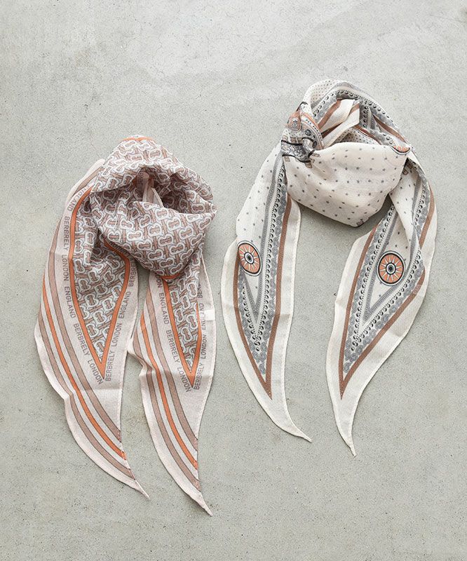 HUMS｜柄ストール [[Z250509]][C]