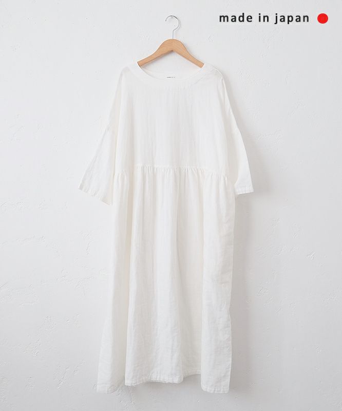 No18｜Wガーゼギャザーワンピース [[CE1OP220705C]][C]