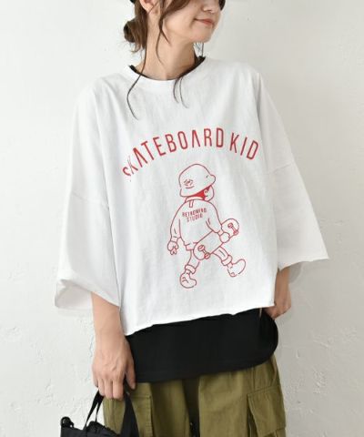 今期美品⭐︎ IN THE MARKET｜プリントカットソー　hughug Tシャツ・カットソー | ma28 ONLINE STORE