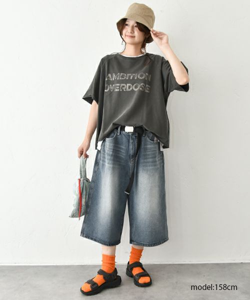 IN THE MARKET｜ロゴカットソー [[C-2416]][C]