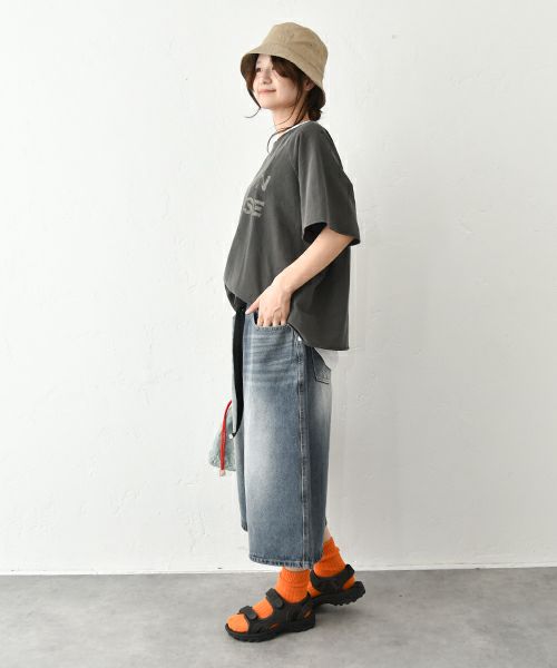 IN THE MARKET｜ロゴカットソー [[C-2416]][C]