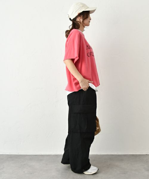 IN THE MARKET｜ロゴカットソー [[C-2416]][C]