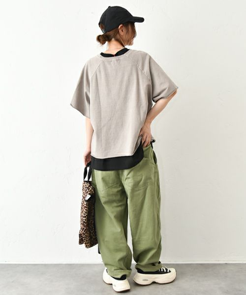 IN THE MARKET｜ロゴカットソー [[C-2416]][C]