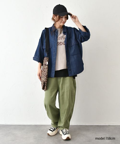 IN THE MARKET｜ロゴカットソー [[C-2416]][C]