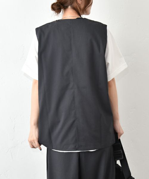 her.｜Vネックベスト [[MA-35006]][C]