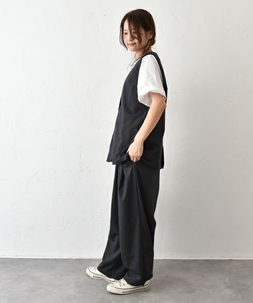 her.｜Vネックベスト [[MA-35006]][C]