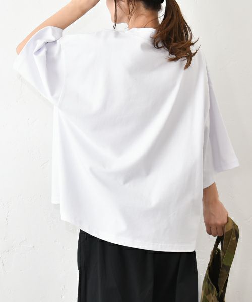 hagumu｜ハイネックカットソー [[C-750]][C]