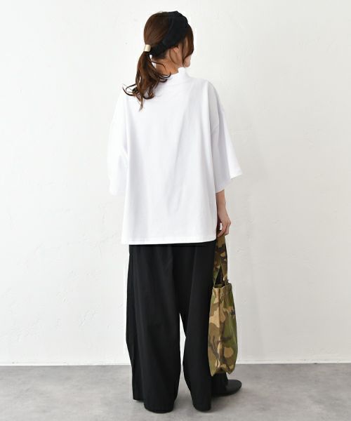 hagumu｜ハイネックカットソー [[C-750]][C]