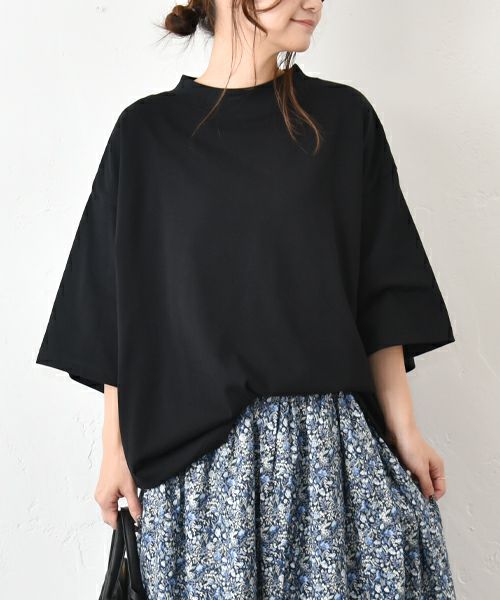 hagumu｜ハイネックカットソー [[C-750]][C]