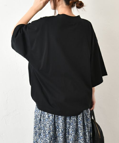 hagumu｜ハイネックカットソー [[C-750]][C]