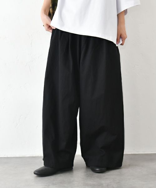 hagumu｜イージーワイドパンツ [[C-751]][C]