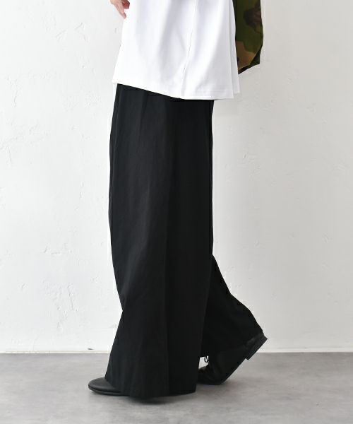 hagumu｜イージーワイドパンツ [[C-751]][C]