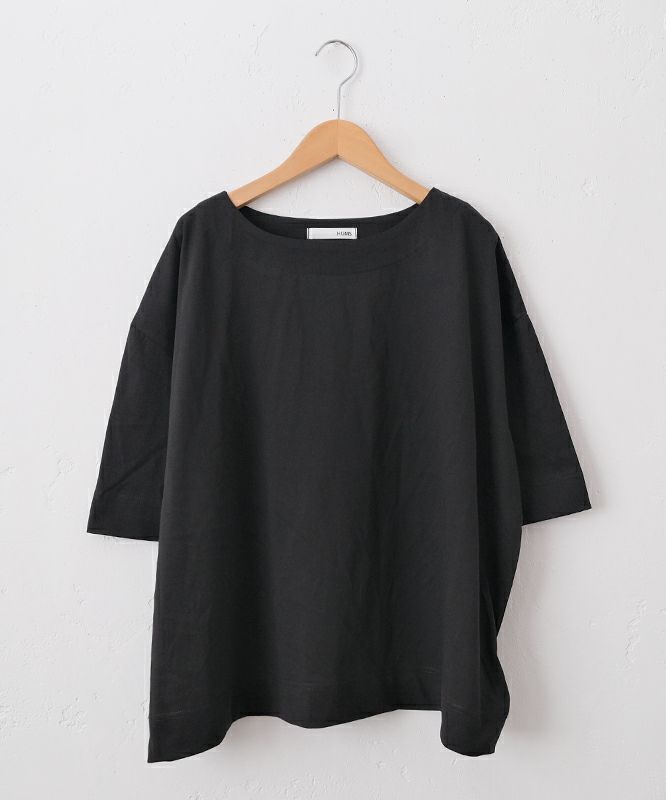  HUMS｜クルー5分袖カットソー [[C-5073]][C]