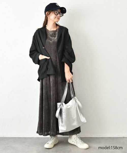 HUMS｜バックギャザージャケット [[HUM-069]][C]