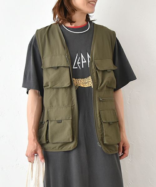 IN THE MARKET｜ナイロンベスト [[C-2390]][C]