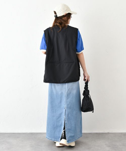 IN THE MARKET｜ナイロンベスト [[C-2390]][C]