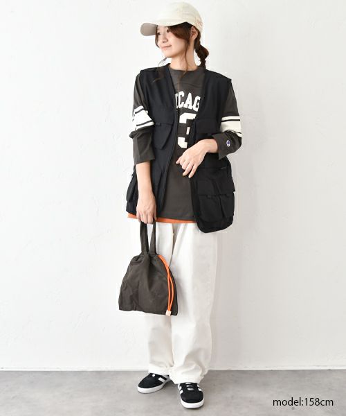 IN THE MARKET｜ナイロンベスト [[C-2390]][C]