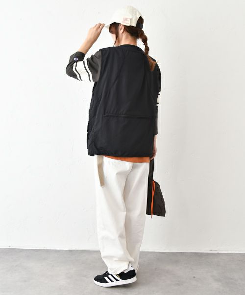 IN THE MARKET｜ナイロンベスト [[C-2390]][C]