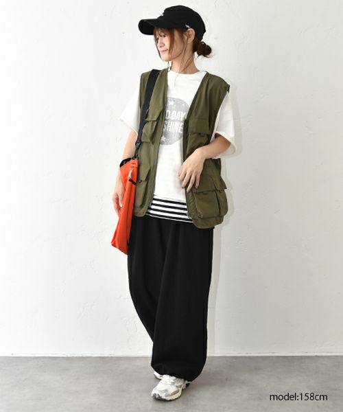 IN THE MARKET｜ナイロンベスト [[C-2390]][C]