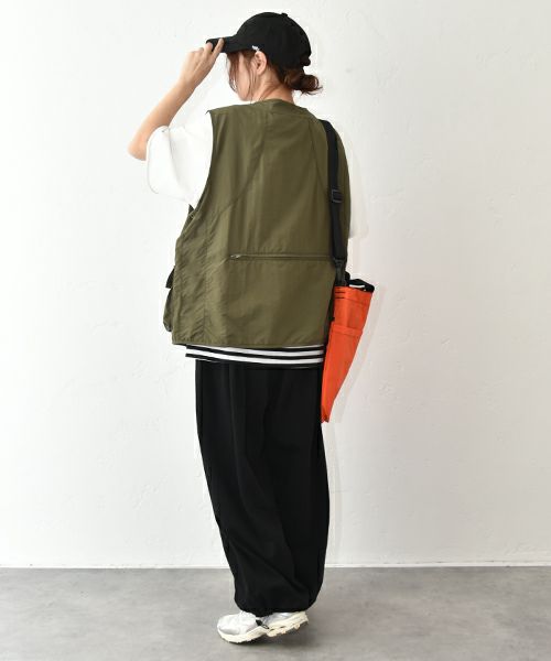 IN THE MARKET｜ナイロンベスト [[C-2390]][C]