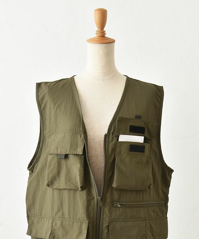 IN THE MARKET｜ナイロンベスト [[C-2390]][C] | ma28 ONLINE STORE