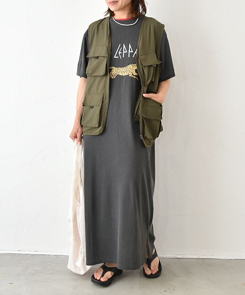 IN THE MARKET｜スリット入りカットワンピース [[C-2432]][C]