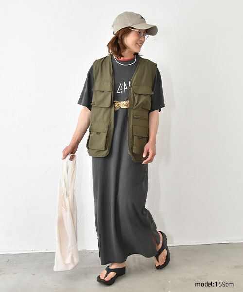 IN THE MARKET｜スリット入りカットワンピース [[C-2432]][C]