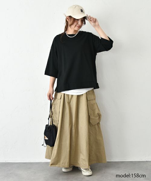 her.｜7分袖カットソー [[MA-2240]][C]