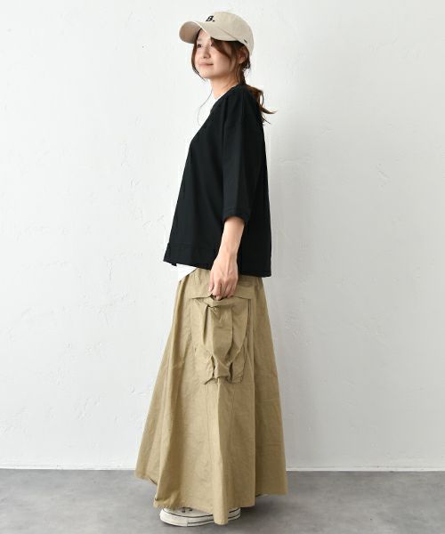 her.｜7分袖カットソー [[MA-2240]][C]