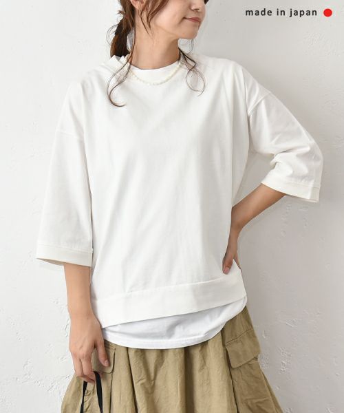 her.｜7分袖カットソー [[MA-2240]][C]