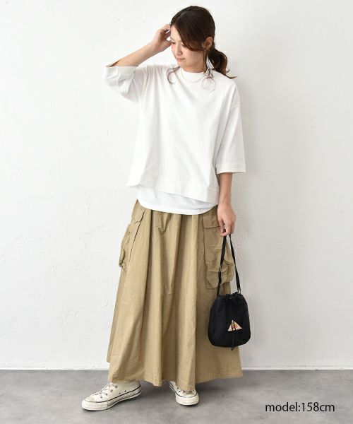 her.｜7分袖カットソー [[MA-2240]][C]