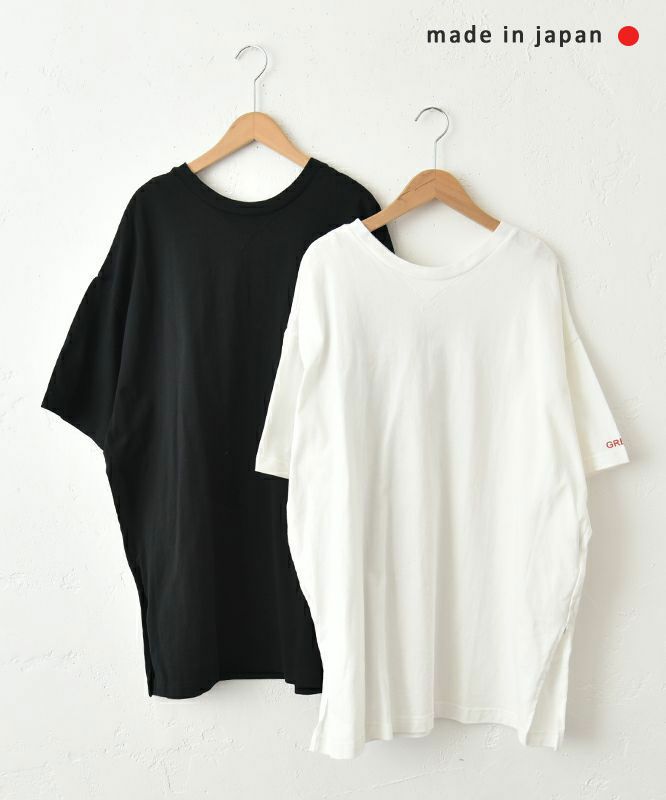 and quarter｜袖ロゴ入りオーバーカットソー [[131321F]][C]