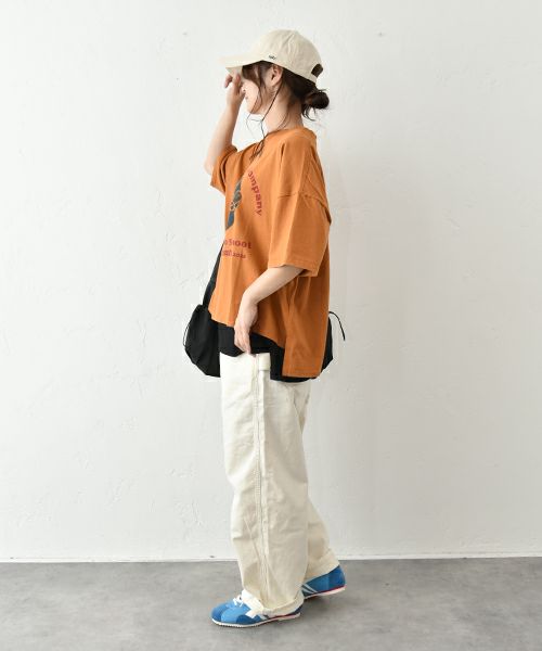 IN THE MARKET｜プリントTシャツ [[C-2434]][C]