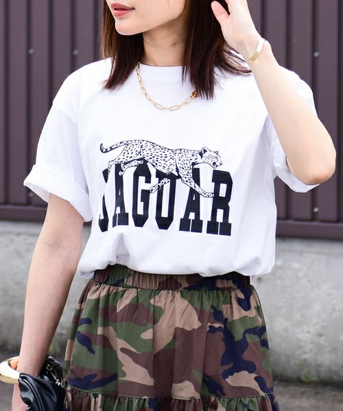 MARGAUX VINTAGE ☆ jaguar T-shirt | BASTET