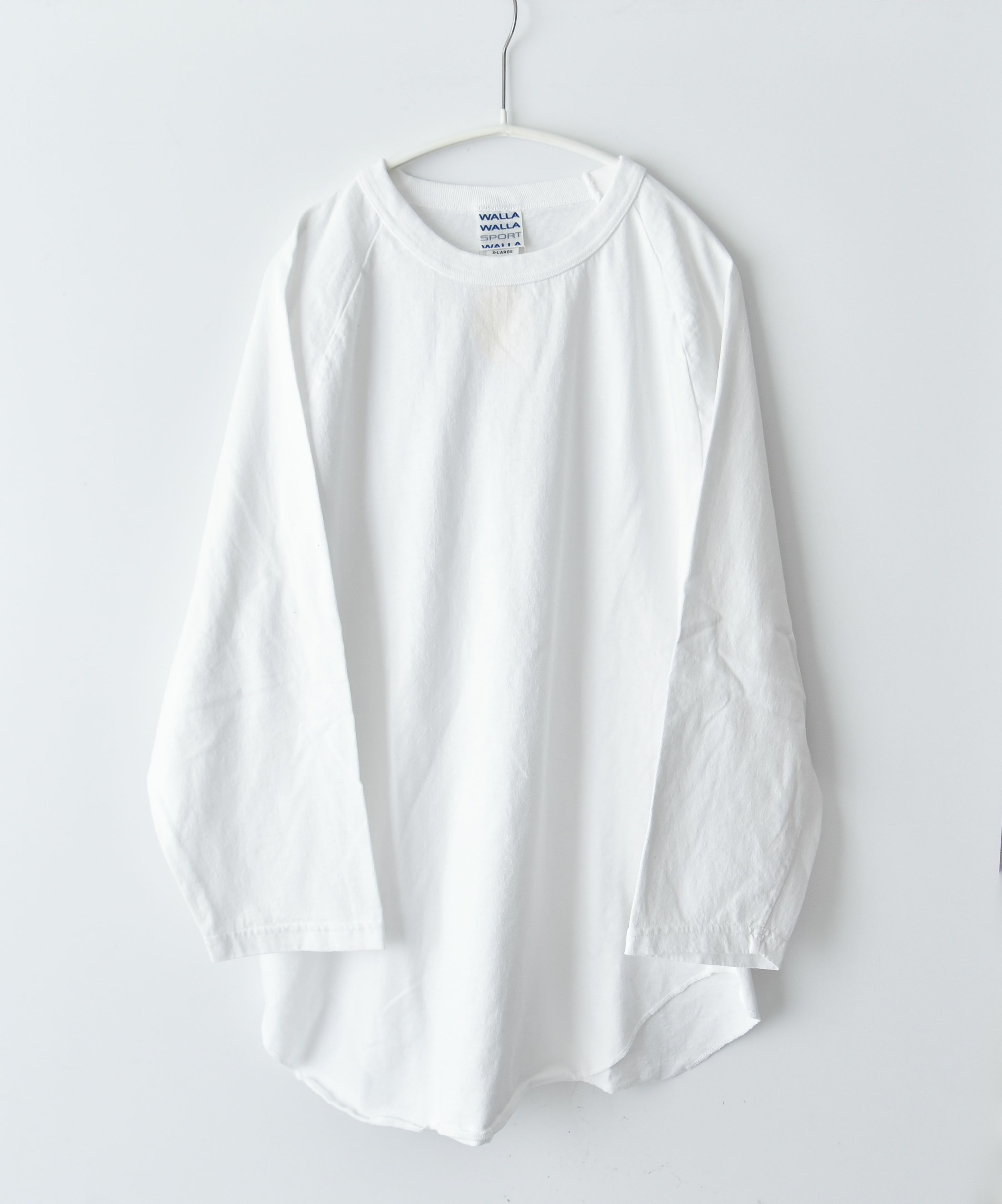  WALLA WALLA SPORT｜3/4 BASEBALL TEE SOLID [[3/4 BASEBALL TEE SOLID-25AW]][D]