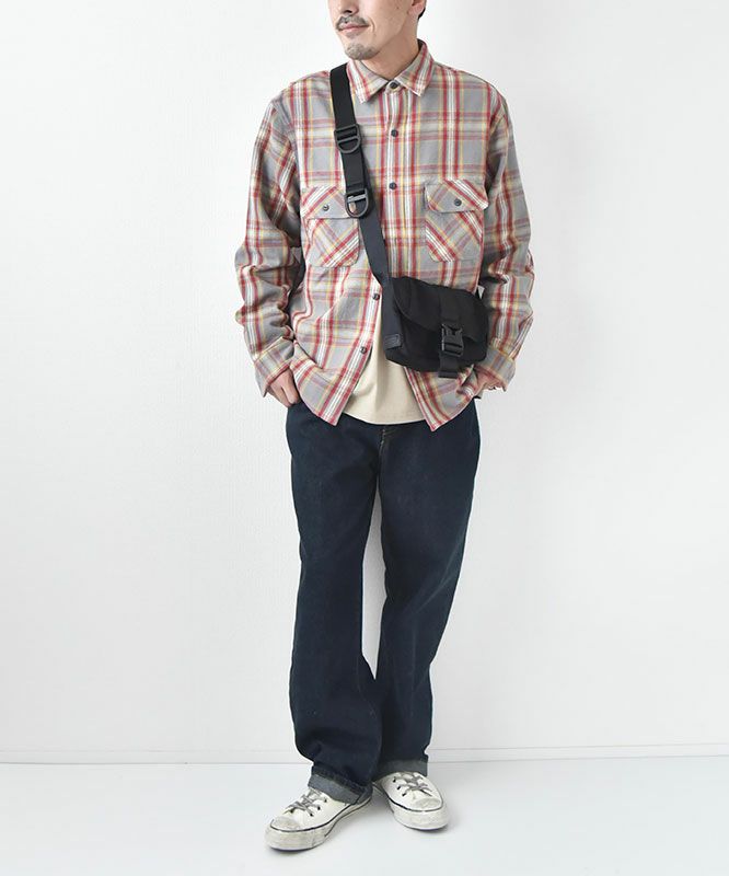BAICYCLON by bagjack｜FLAP SHOULDER BAG(NYLON TWILL) [[BCL-110]][D]