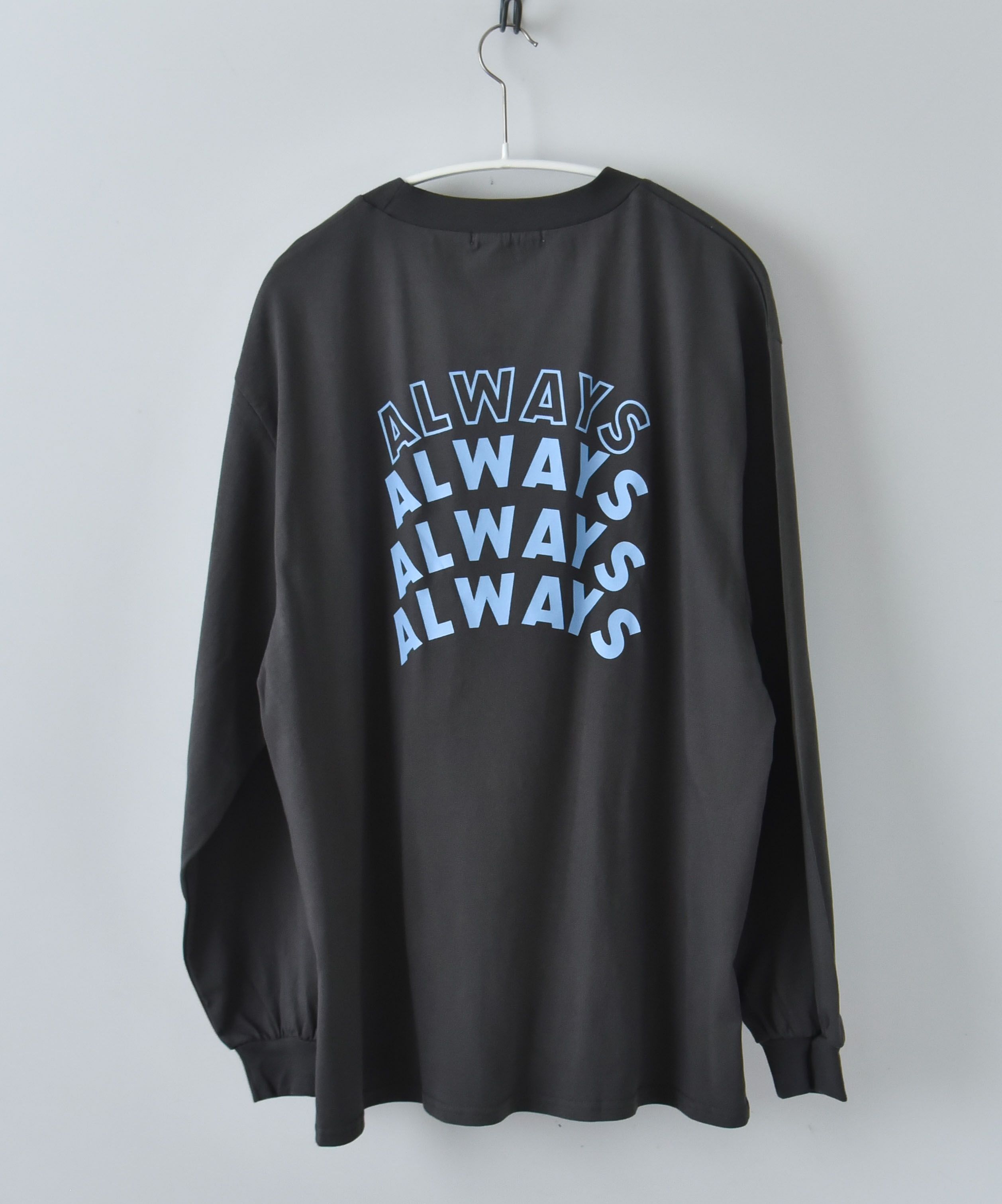 day standard｜NEVER ロングスリーブTシャツ [[ds-715402F]][D]