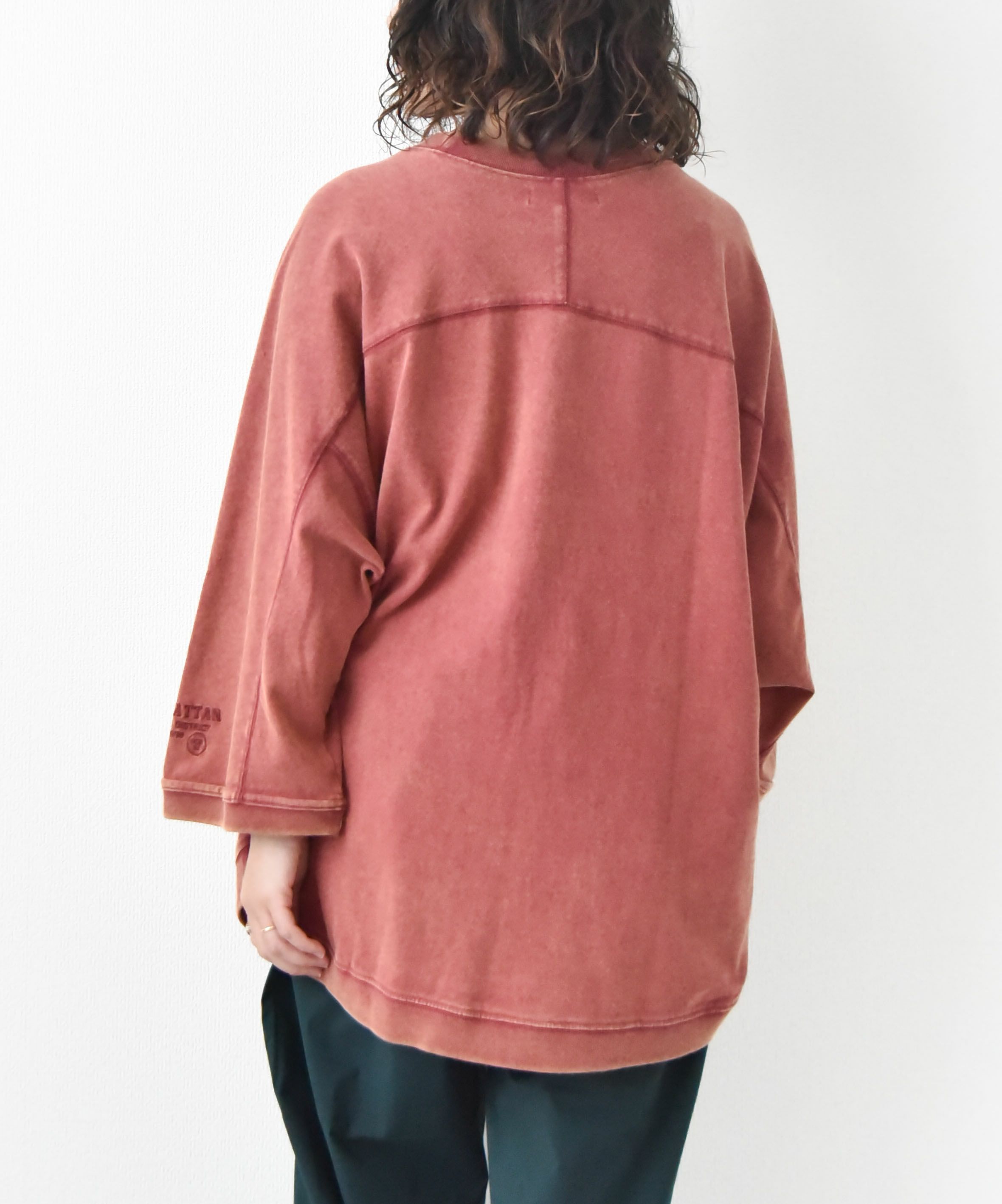 day standard｜カレッジロゴ7分袖プルオーバー [[K52120-28]][D]