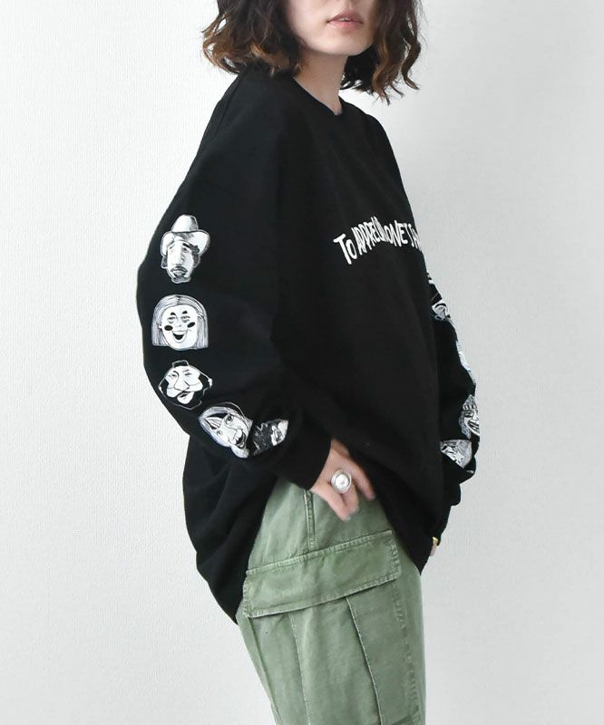 ジムマスター｜7.4oz friends ビッグロンTee [[G621779]][D]