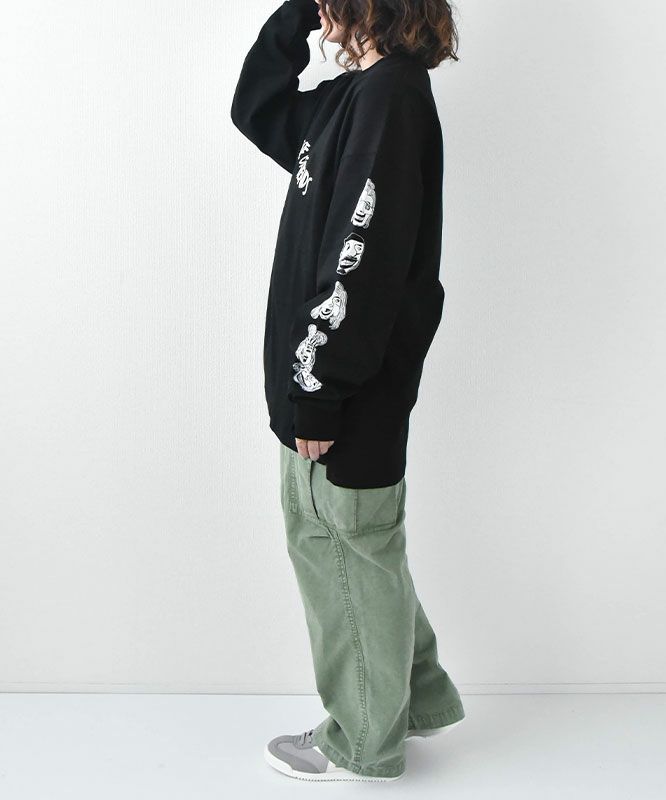 ジムマスター｜7.4oz friends ビッグロンTee [[G621779]][D]