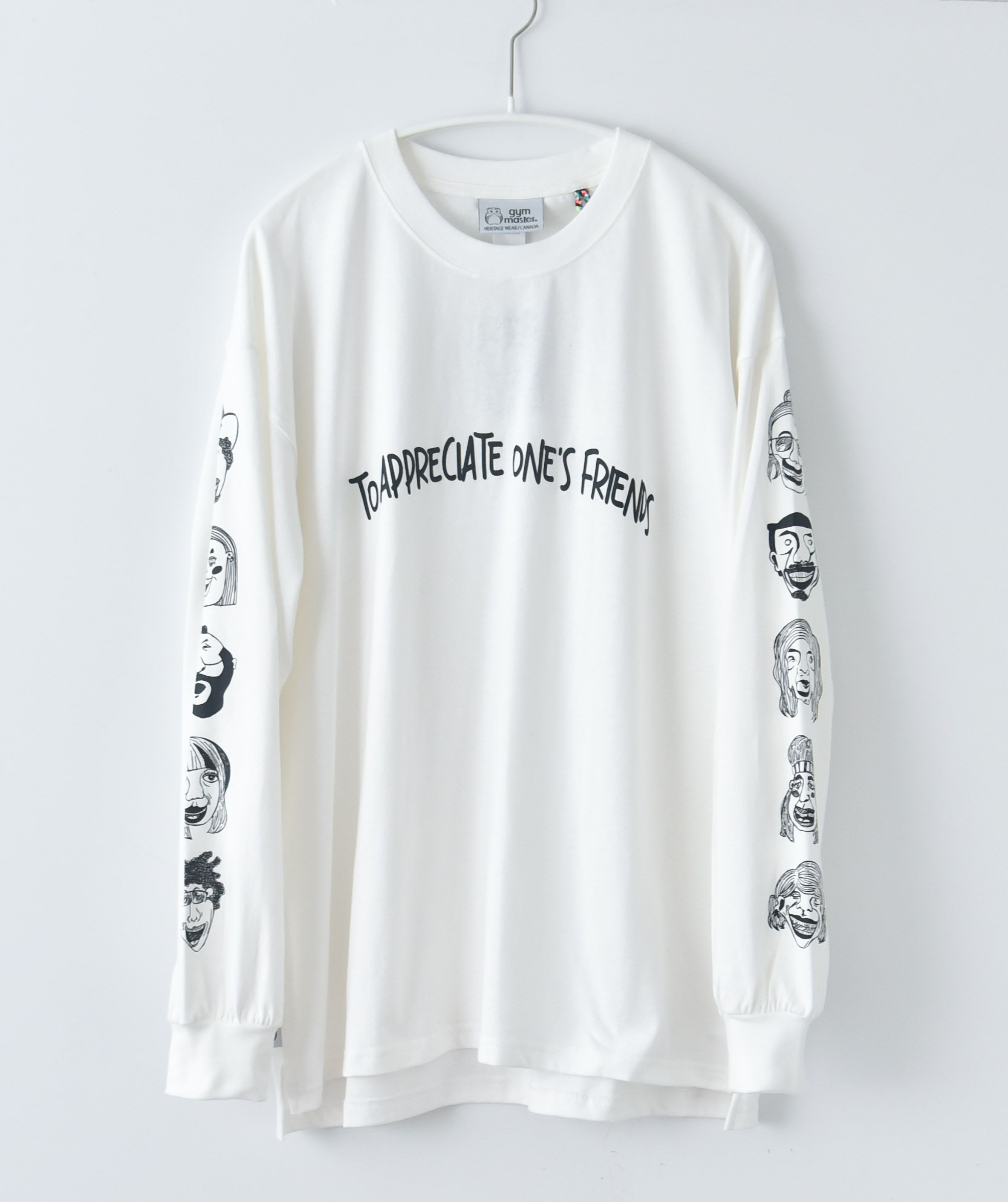 ジムマスター｜7.4oz friends ビッグロンTee [[G621779]][D]