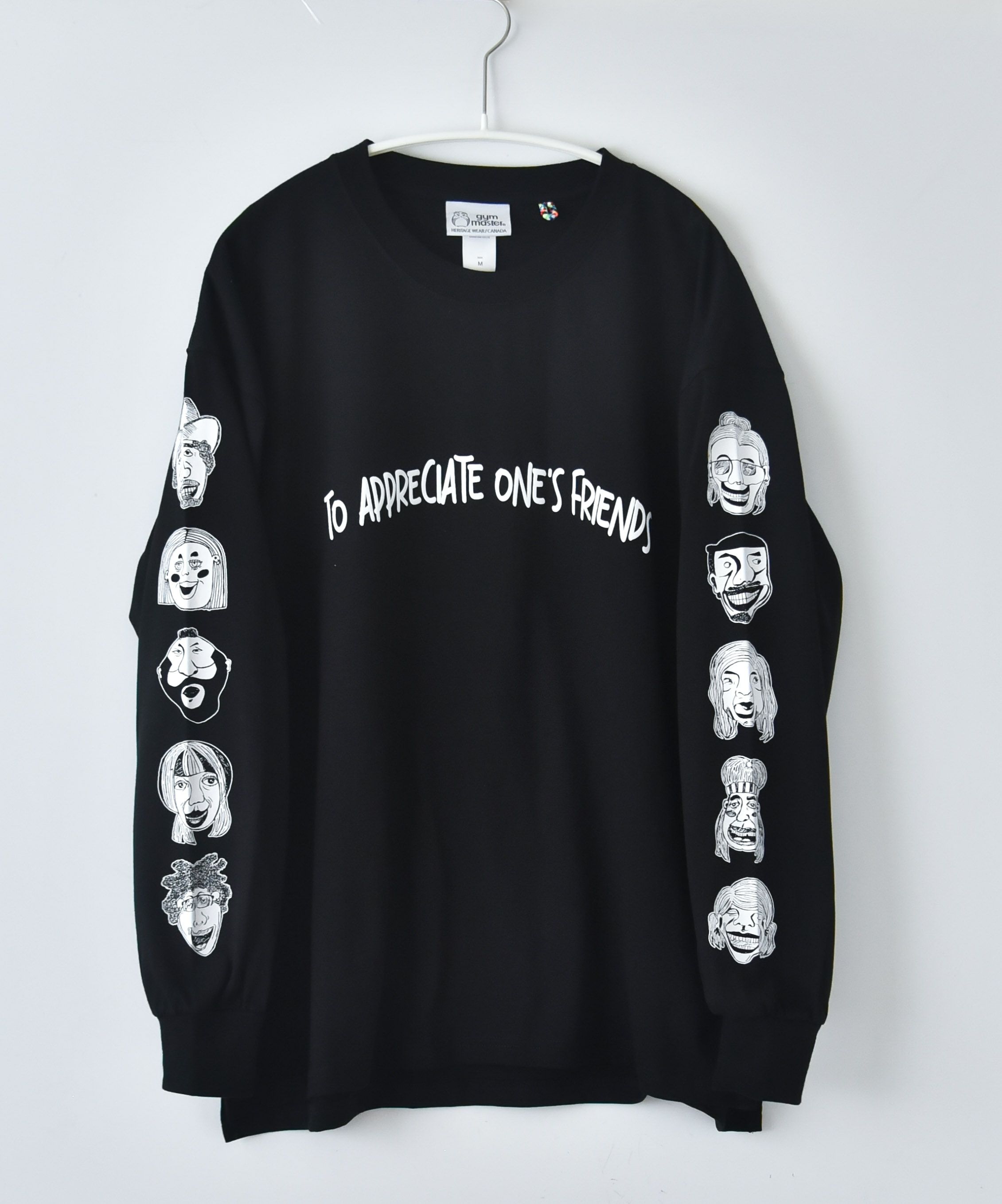 ジムマスター｜7.4oz friends ビッグロンTee [[G621779]][D]