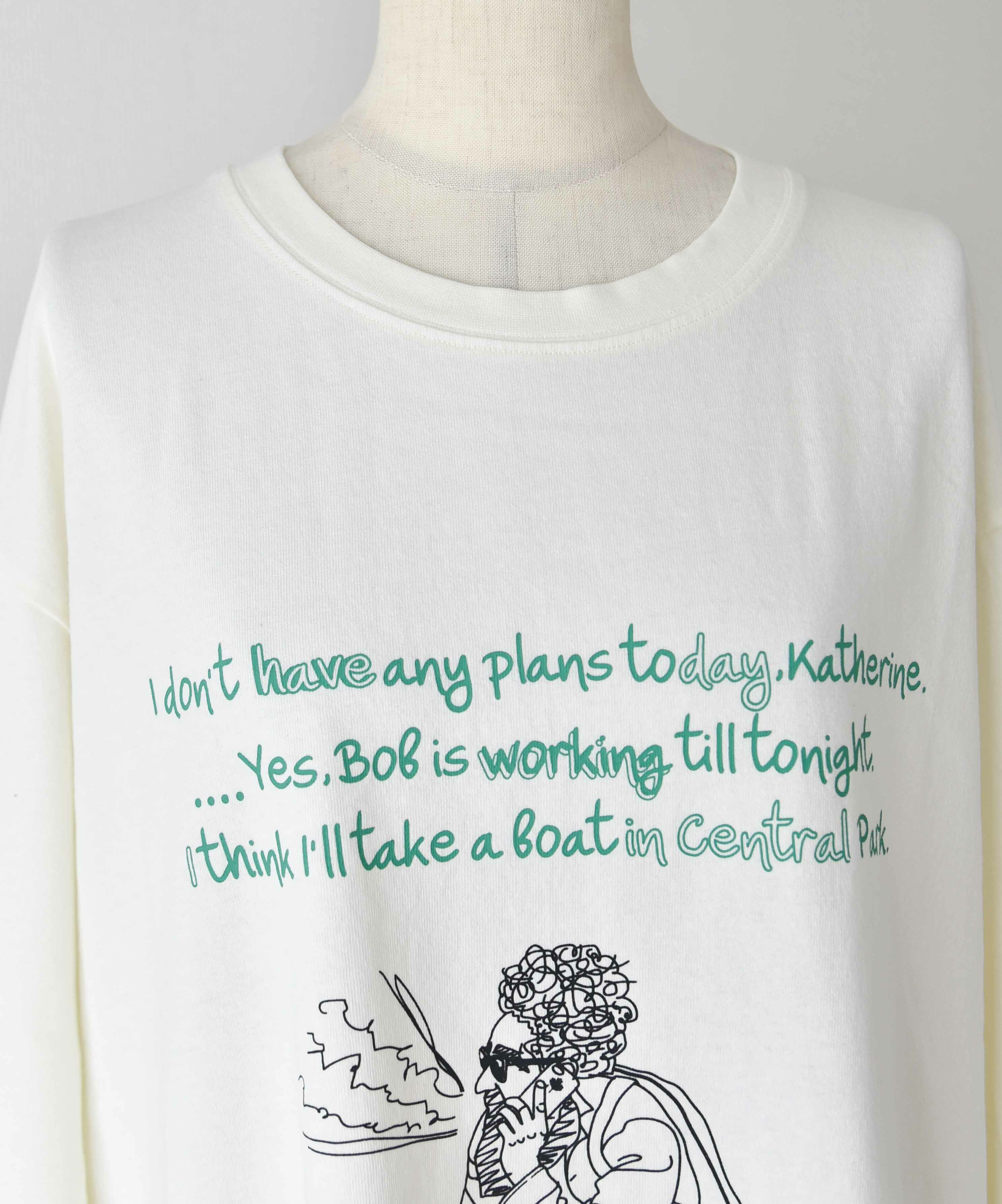 ジムマスター｜6.2oz ピグメント　CALLING ロンTee [[G633734]][D]