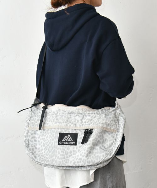 GREGORY｜サッチェルM/スノーレオパード [[154503A688]][C]