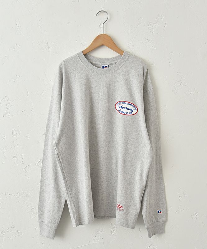 RUSSELL ATHLETIC｜Russell×Berkley ?Angling Club? Heavy Cotton Jersey 長袖Tee [[RBK-2505]][C]