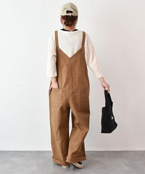 her.｜ワッフル クルーネックTee [[MTAH503-0809]][C]