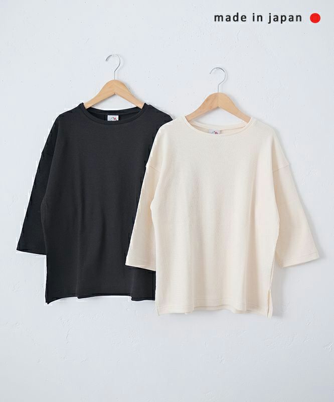 her.｜ワッフル クルーネックTee [[MTAH503-0809]][C]