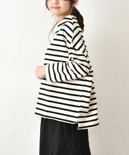 NARU｜ワイドボーダー カットプルオーバー [[650210]][C]