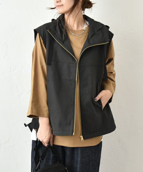 UNIVERSAL　OVERALL｜フーディベスト [[U2532439]][C]