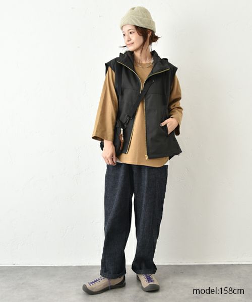 UNIVERSAL　OVERALL｜フーディベスト [[U2532439]][C]